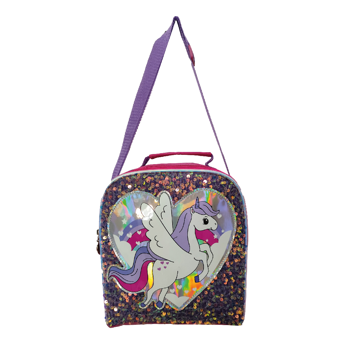Foto 3 | Set De Mochila Escolar,  Tr Unc03 Unicornio  Lonchera Y Lapicera