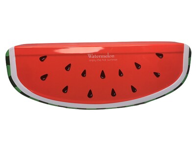Foto 1 | Estuche Lapicero Escolar De Aluminio En Forma De Frutas Sandía Rojo