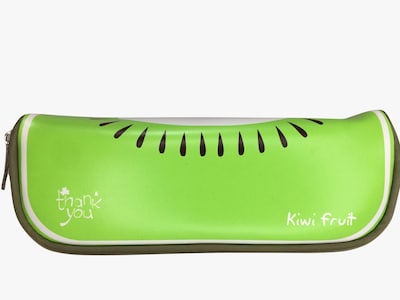 Foto 2 | Estuche Lapicero Escolar De Vinilo En Forma De Frutas Kiwi Verde