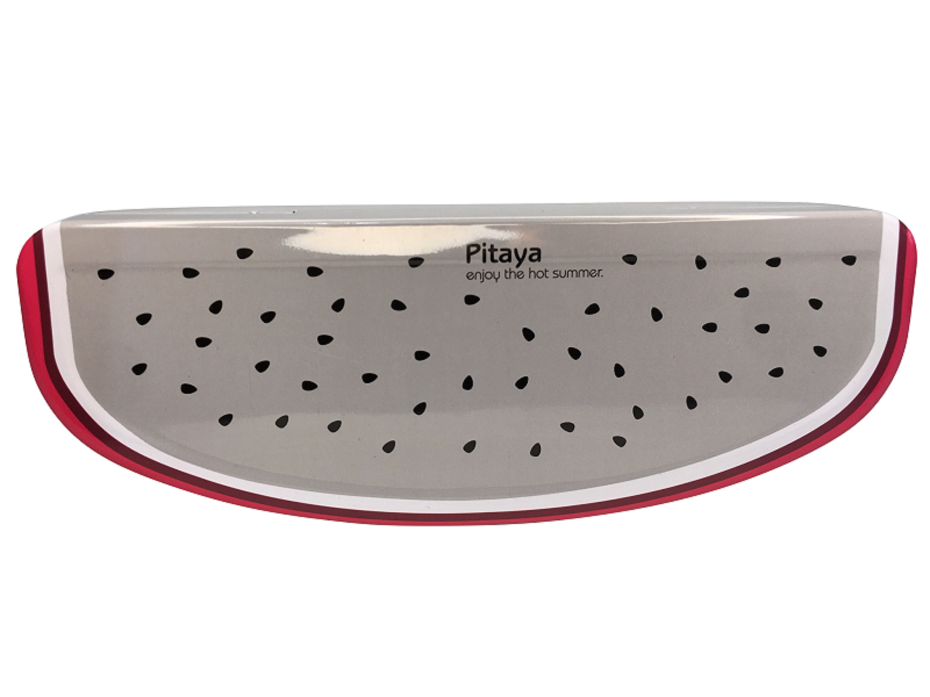 Foto 2 pulgar | Estuche Lapicero Escolar De Aluminio En Forma De Frutas Pitaya Rosa