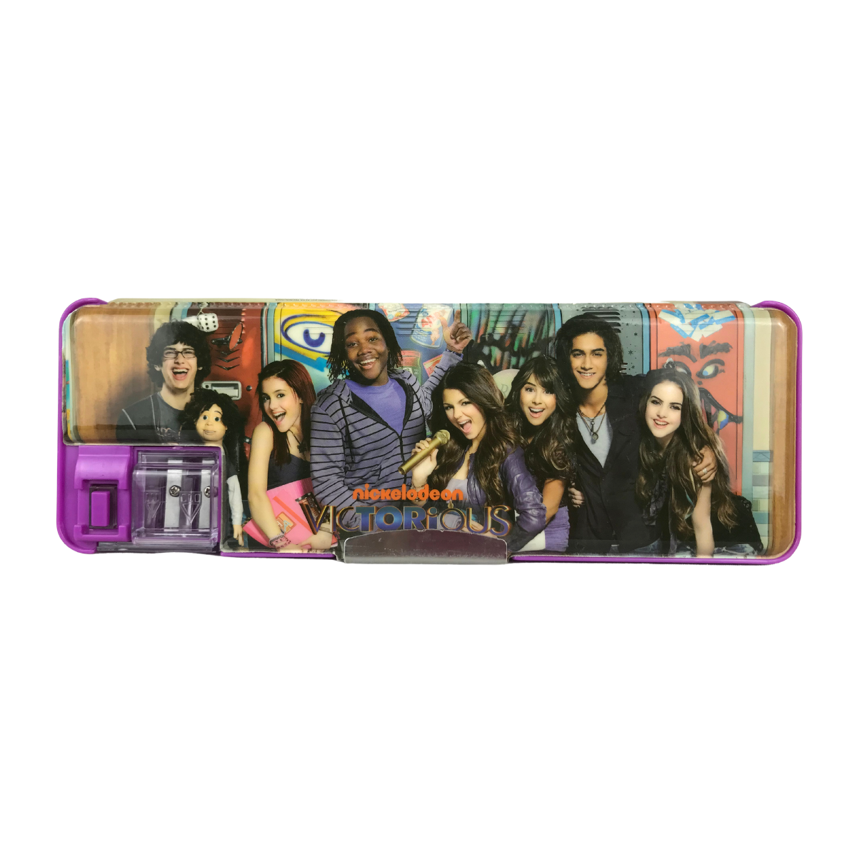 Estuche Lapicero Escolar De Niña Victorius Morado