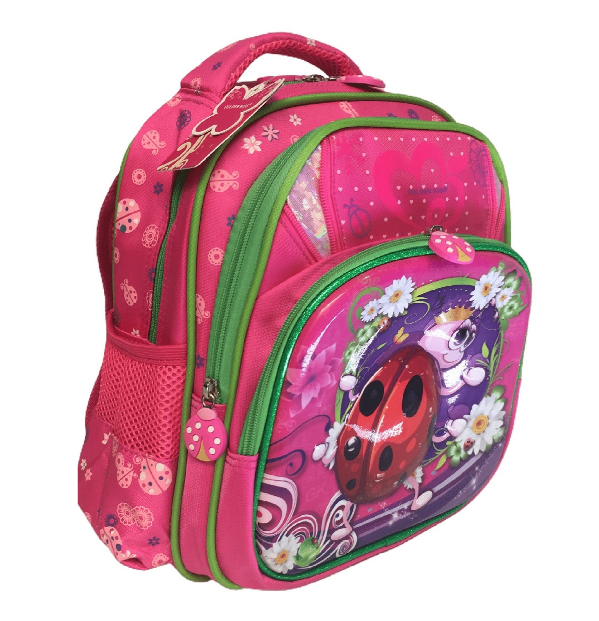 Foto 2 | Mochila Preescolar Golden Kids Mariquita 3d