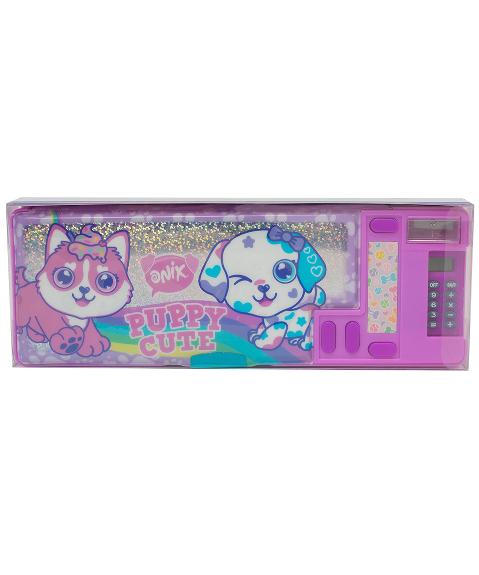 Foto 1 | Lapicera Para Niñas Puppy Cute, Con Multiespacios.