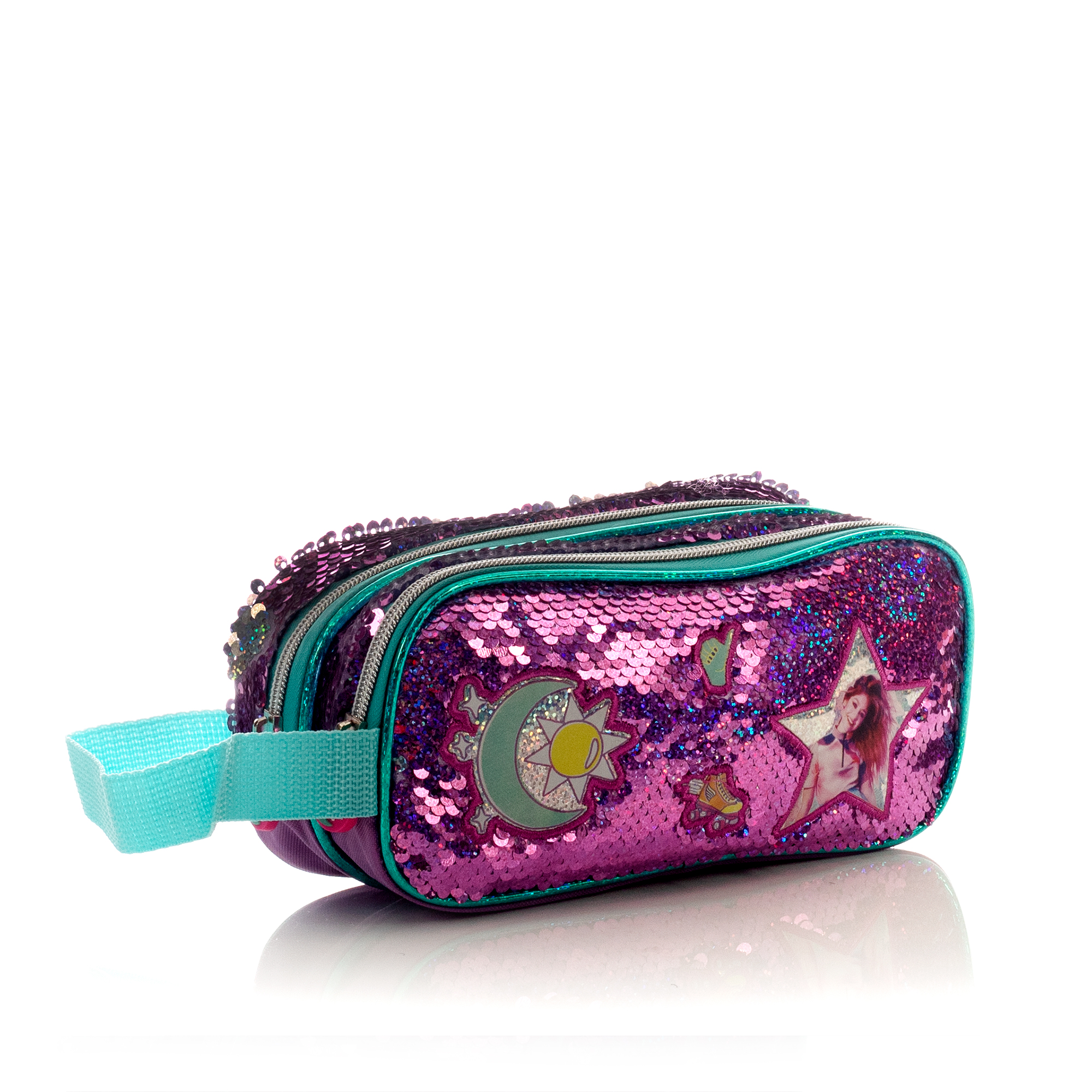 Foto 2 | Lapicera Original Soy Luna Pink Sequins.