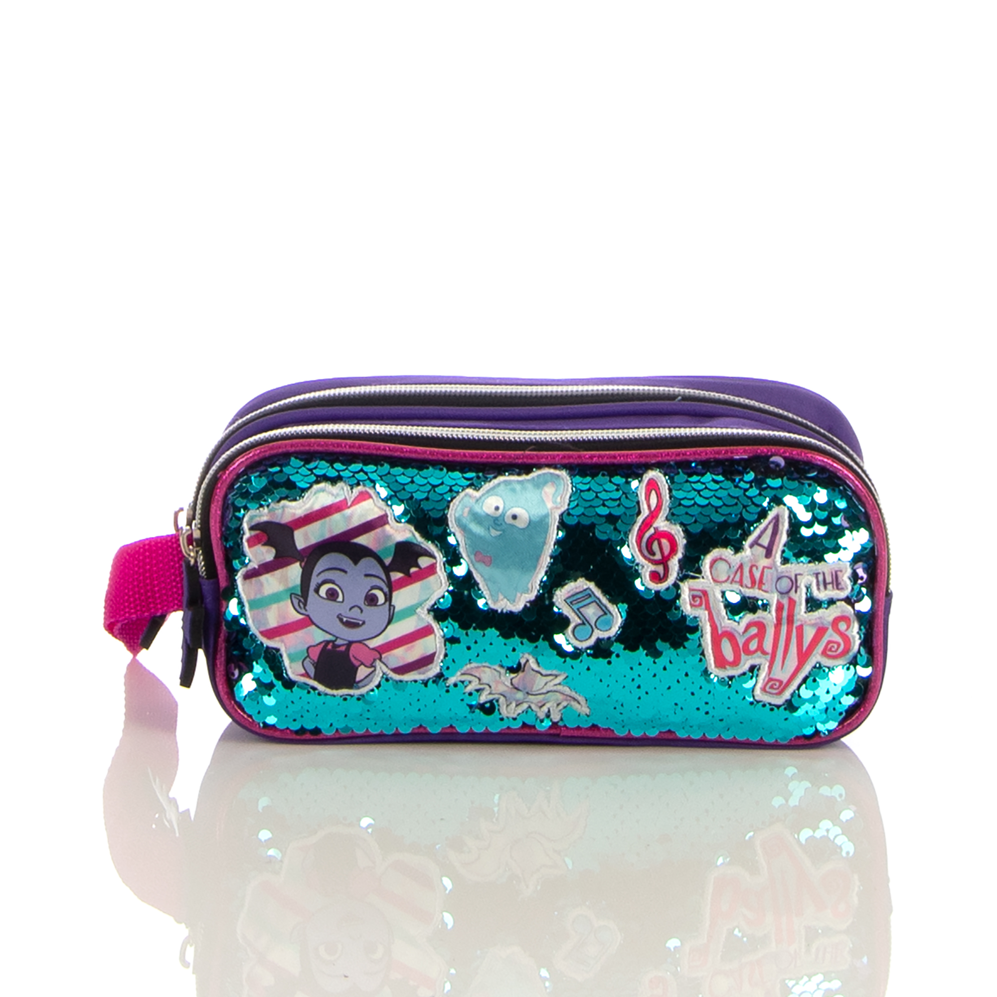 Lapicera Vampirina Ballys Lentejuela 2 Cierres Original Atm