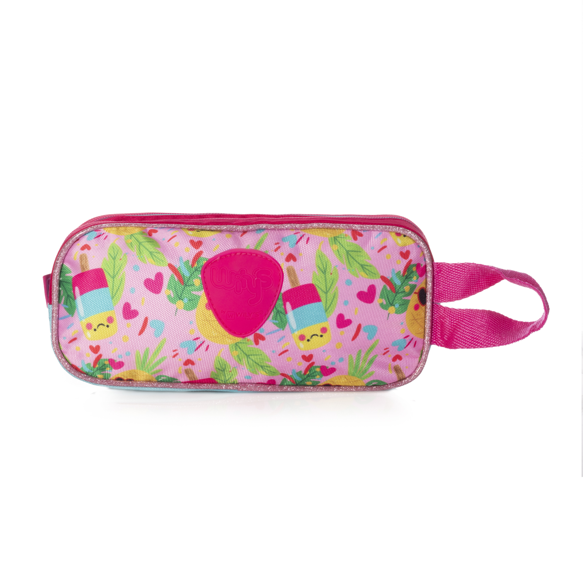 Foto 3 | Lapicera Lentejuela Reversible Wilys Pineapple Summer.