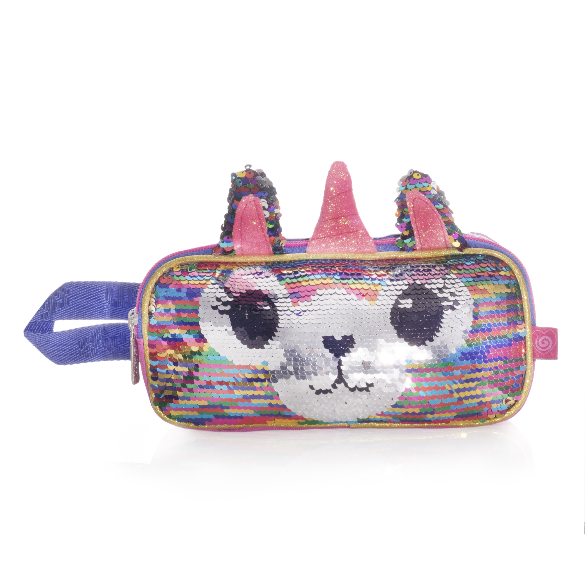 Foto 2 pulgar | Lapicera Llama Unicornio Lentejuela Reversible Wilys Wt380 Color Multicolor.