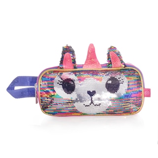 Foto 1 | Lapicera Llama Unicornio Lentejuela Reversible Wilys Wt380 Color Multicolor.