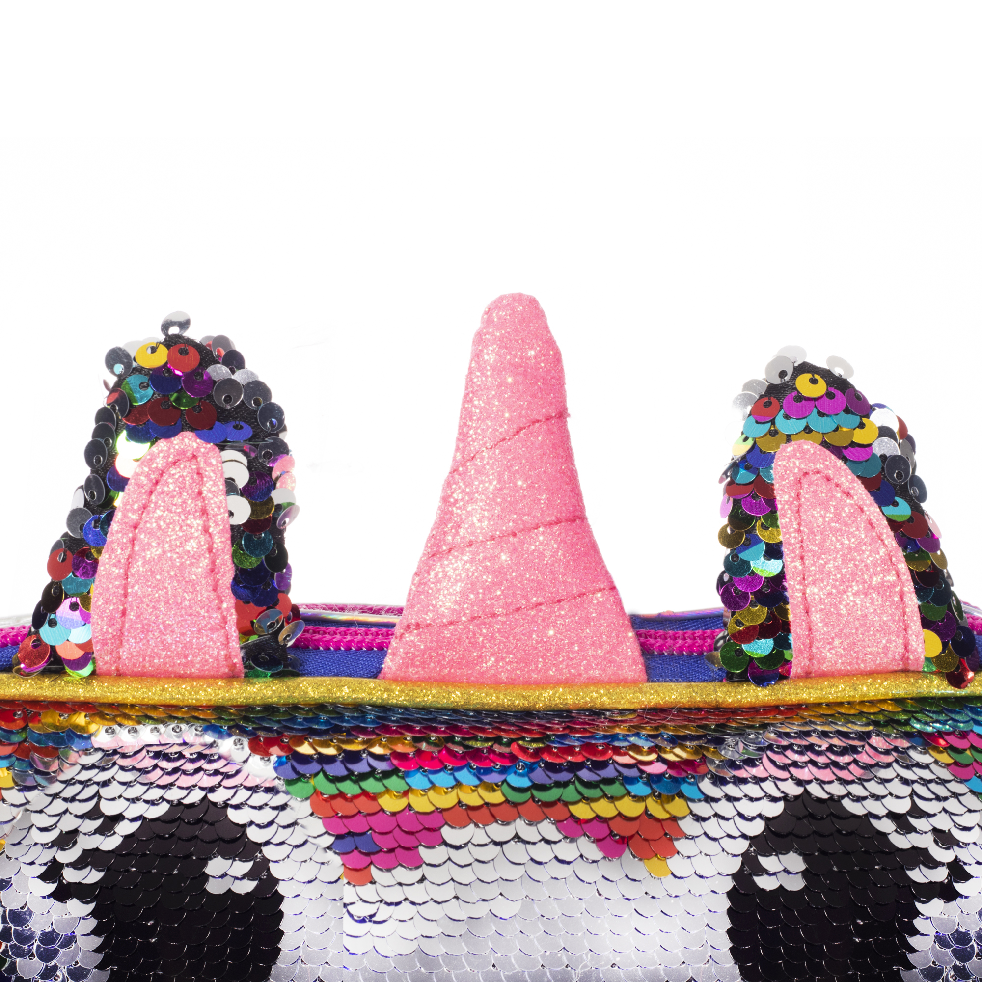 Foto 5 pulgar | Lapicera Llama Unicornio Lentejuela Reversible Wilys Wt380 Color Multicolor.