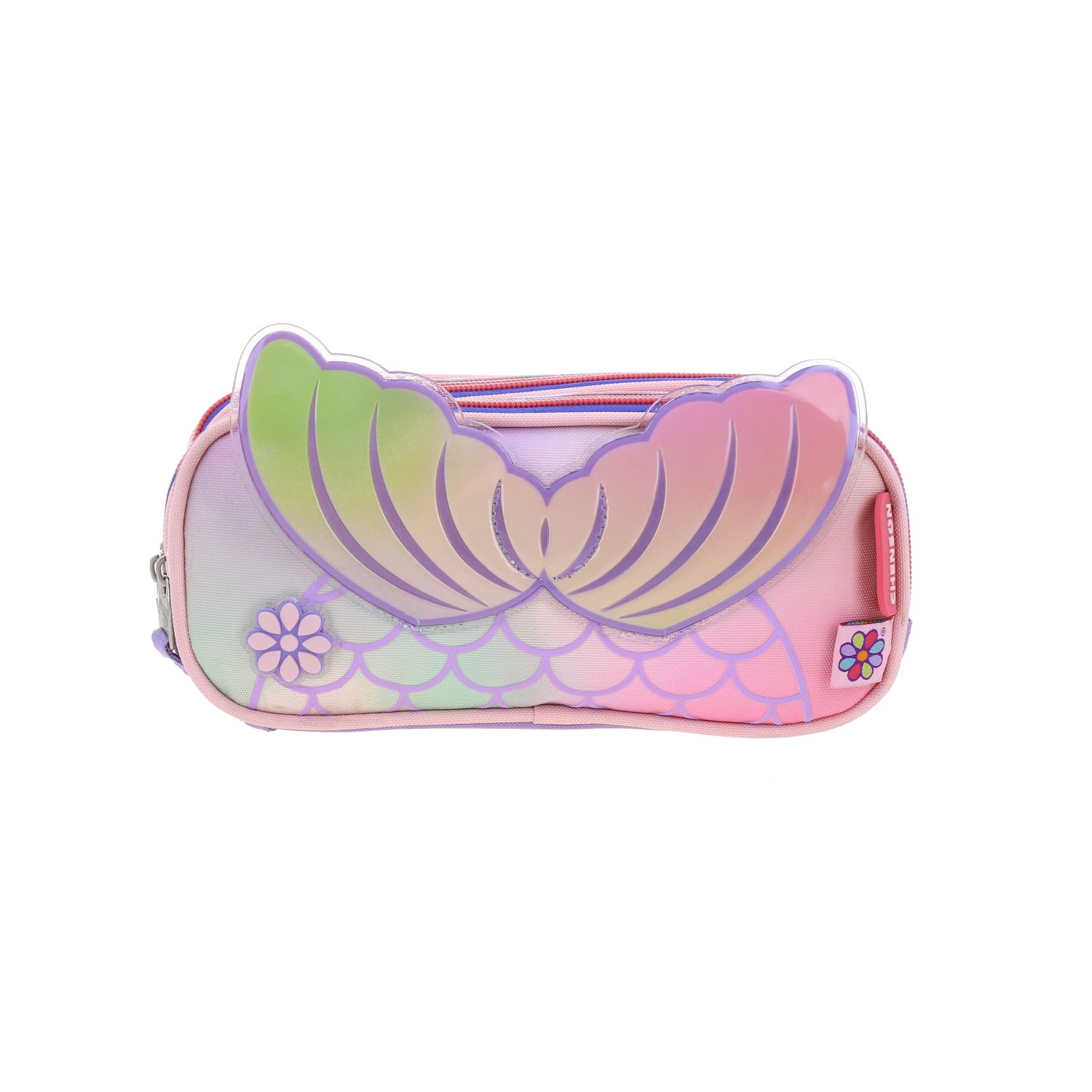 Foto 2 pulgar | Lapicera Estuche Chenson Triple Cierre Sirena Happy Girl Syl Hg66382-i