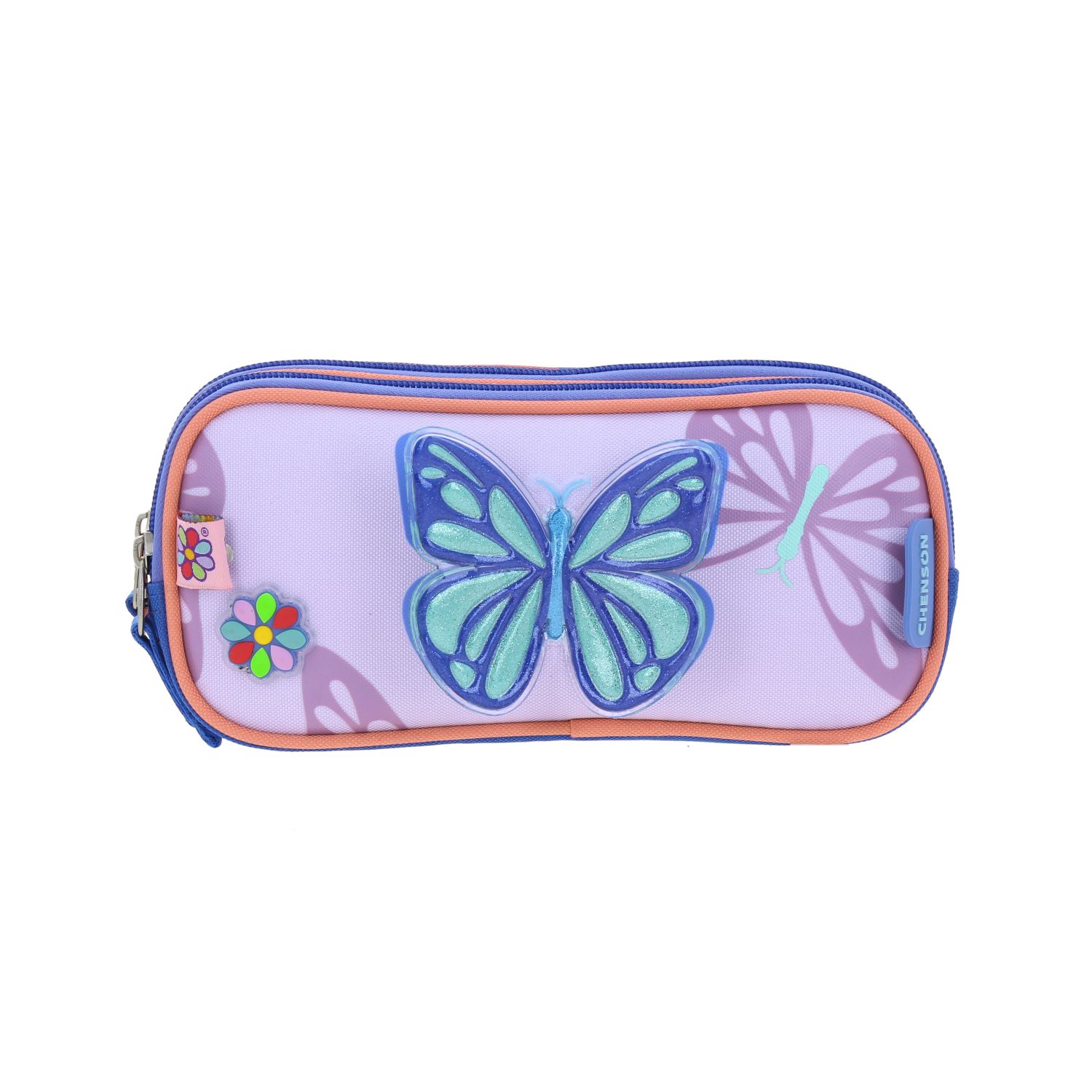 Lapicera Estuche Chenson Doble Cierre Happy Girl Bute