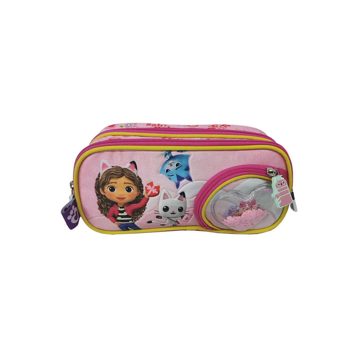 Fm Lapicera Escolar Estuche La Casa De Gabby Heart Gb402a23pb