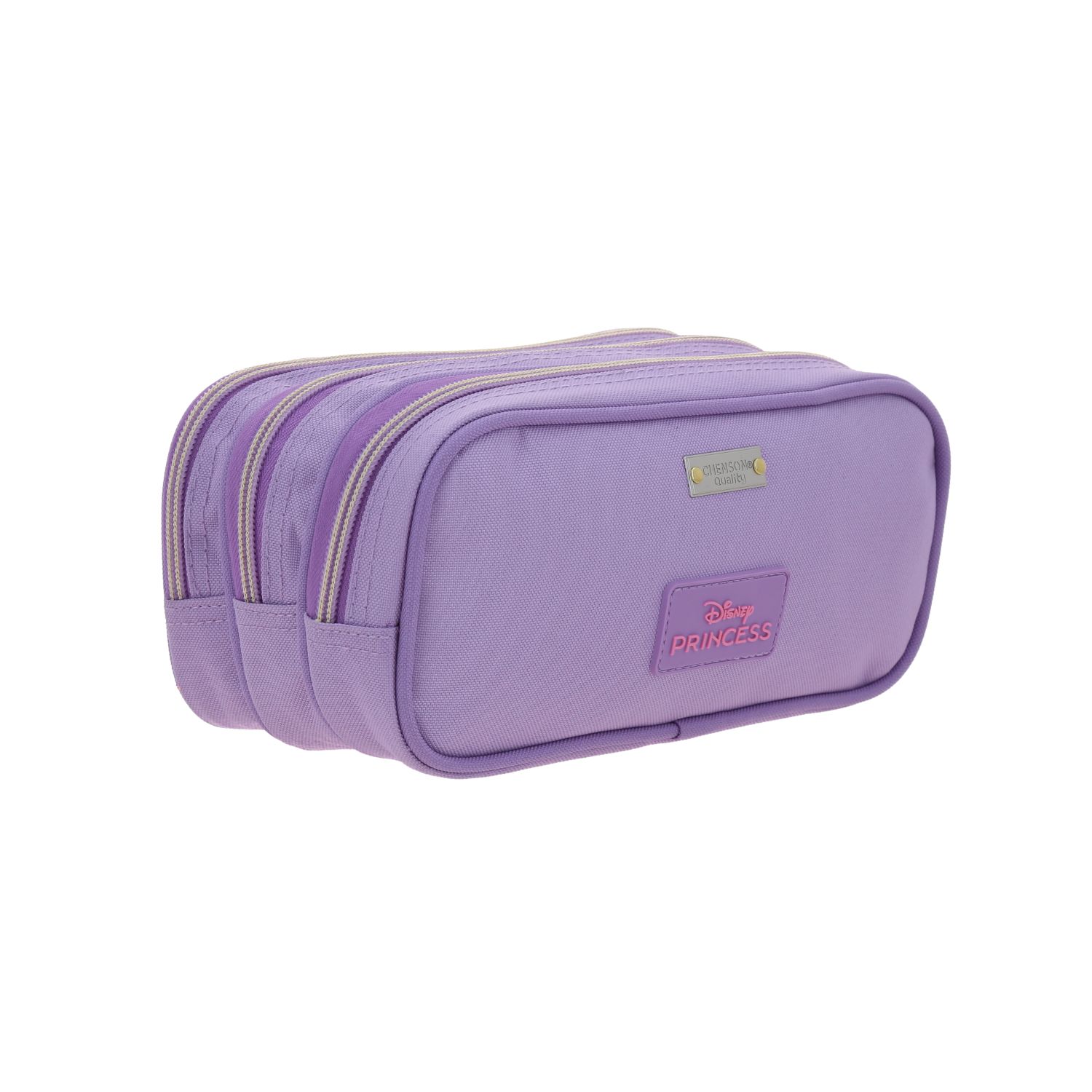 Foto 4 pulgar | Lapicera Estuche Chenson Triple Cierre Disney Princesa Pr70556-v Princs