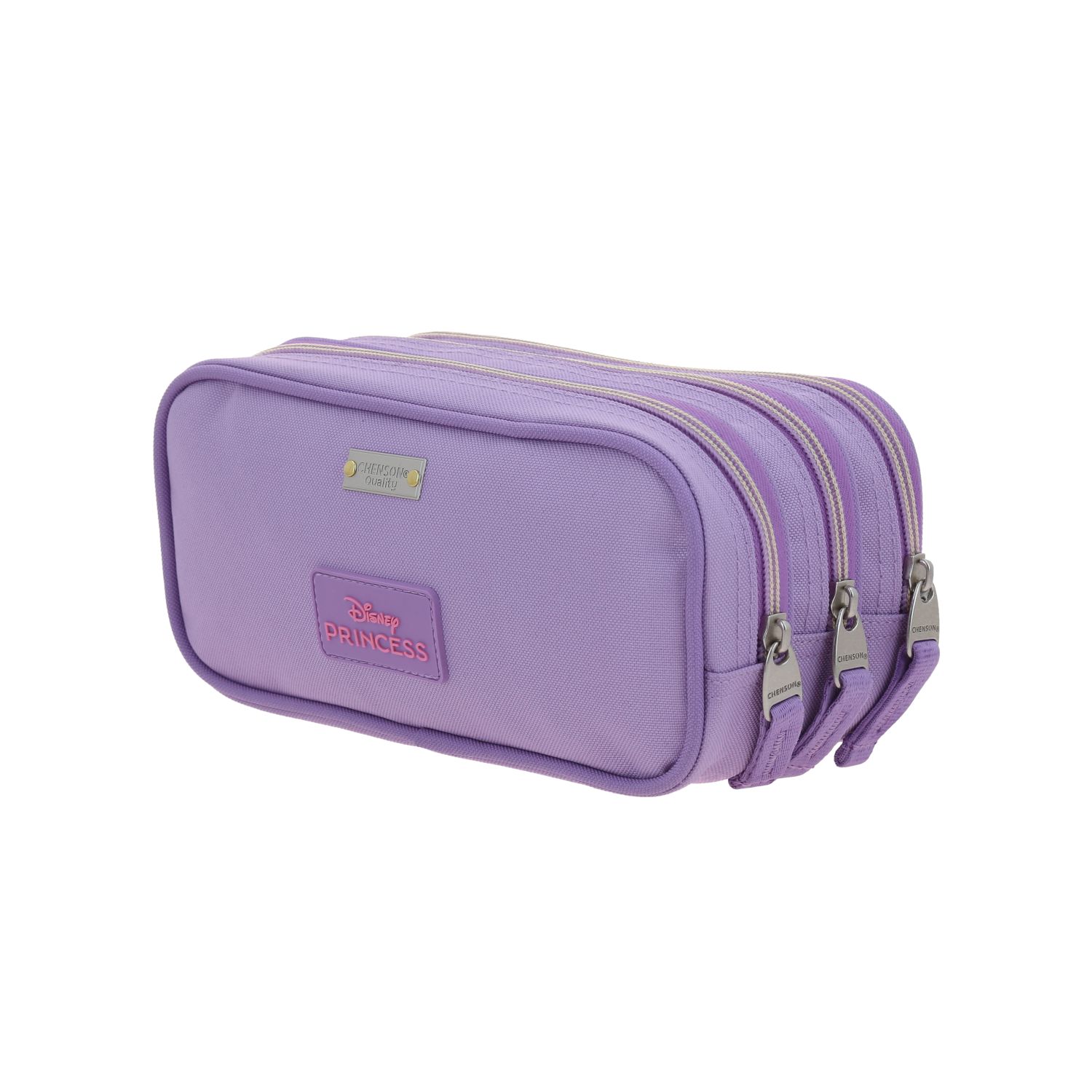 Foto 6 pulgar | Lapicera Estuche Chenson Triple Cierre Disney Princesa Pr70556-v Princs