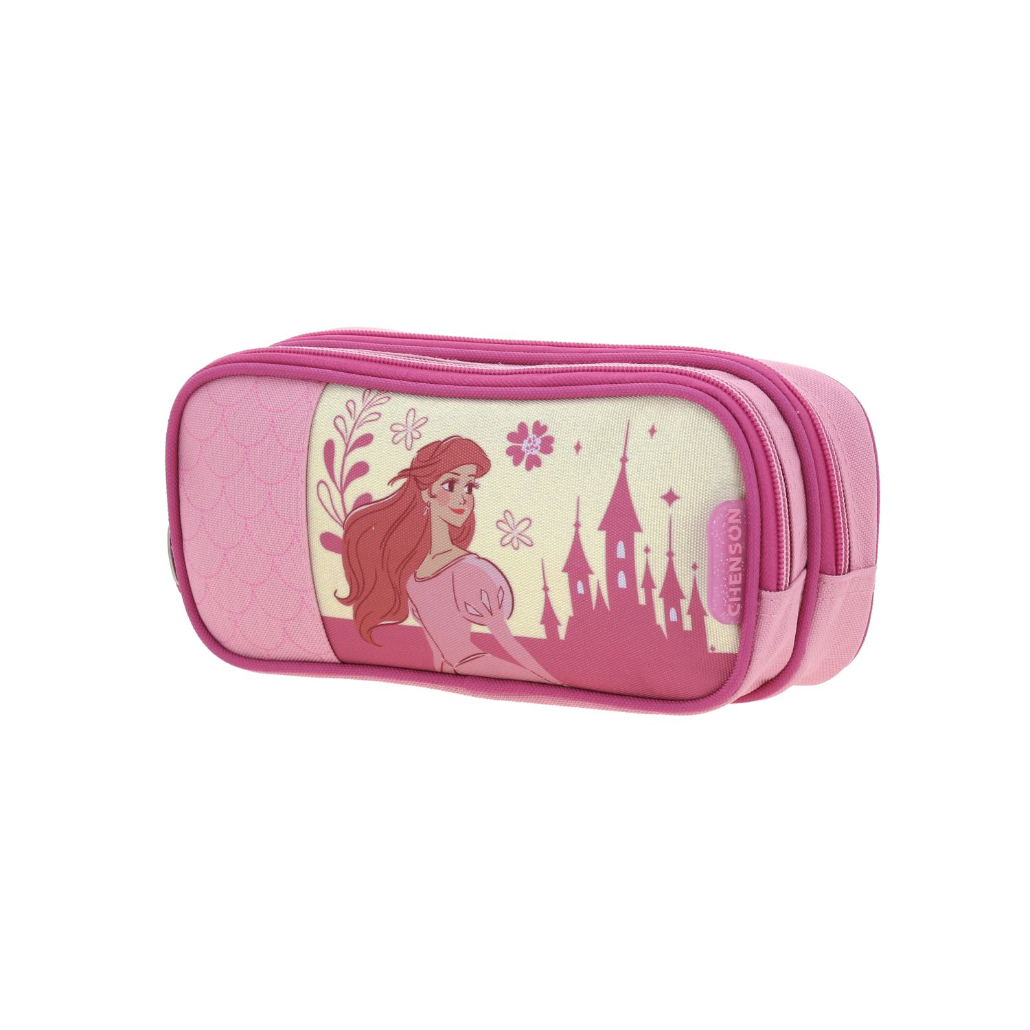 Foto 3 pulgar | Lapicera Estuche Escolar Chenson Disney Princesas Ariel Sirenita Pr70194-p Bff