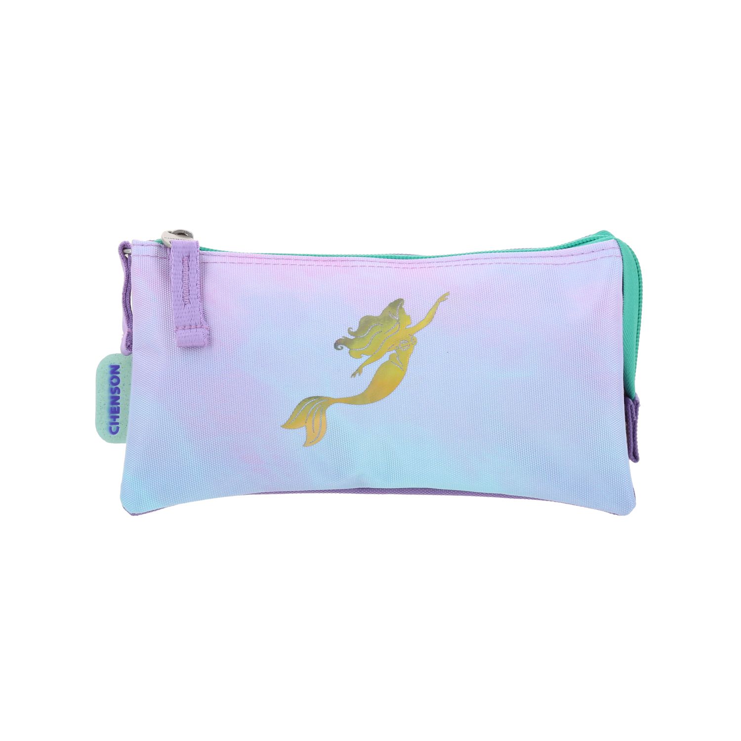 Foto 2 pulgar | Lapicera Estuche Chenson Triple Cierre Disney Princesas Ariel Pr70268-v Deeper