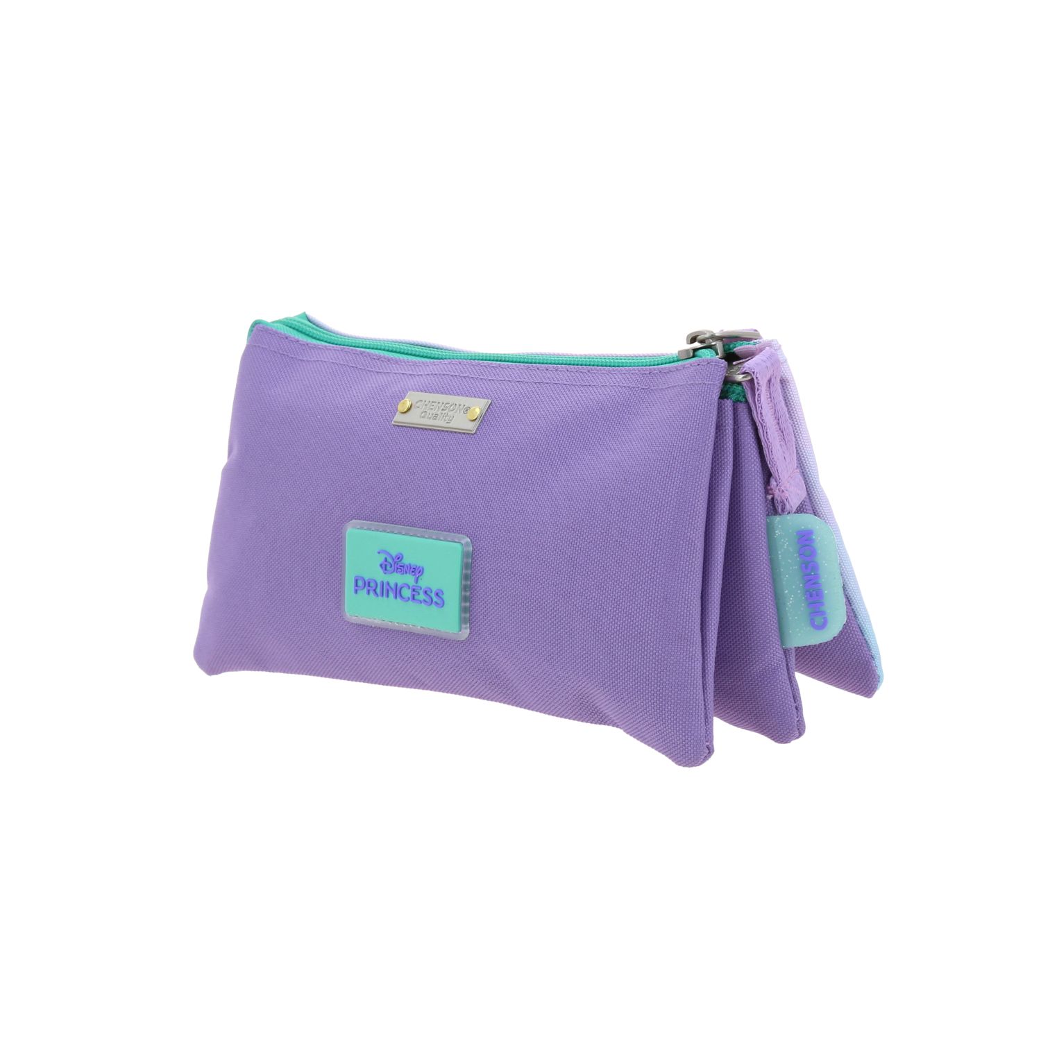 Foto 6 pulgar | Lapicera Estuche Chenson Triple Cierre Disney Princesas Ariel Pr70268-v Deeper