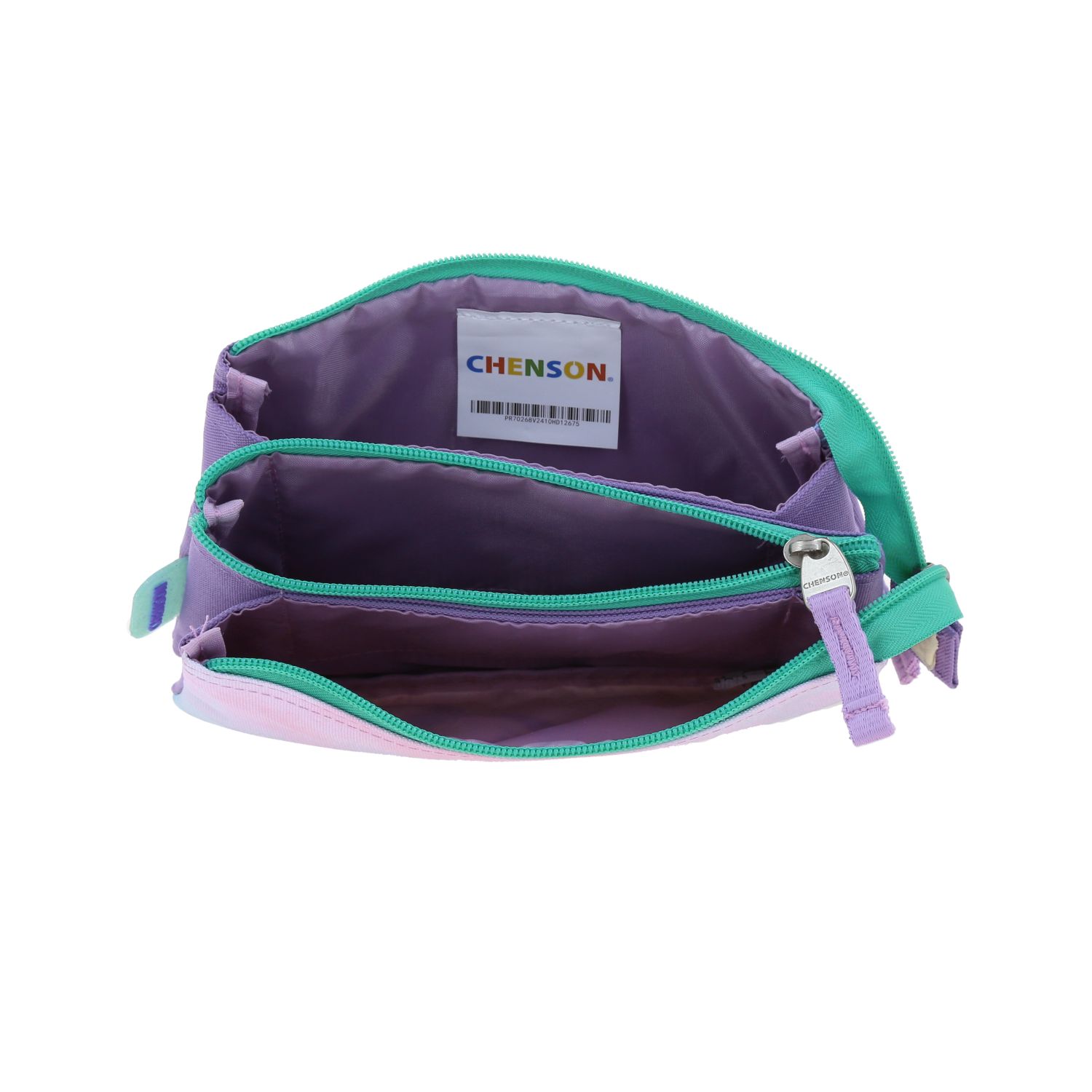 Foto 9 pulgar | Lapicera Estuche Chenson Triple Cierre Disney Princesas Ariel Pr70268-v Deeper