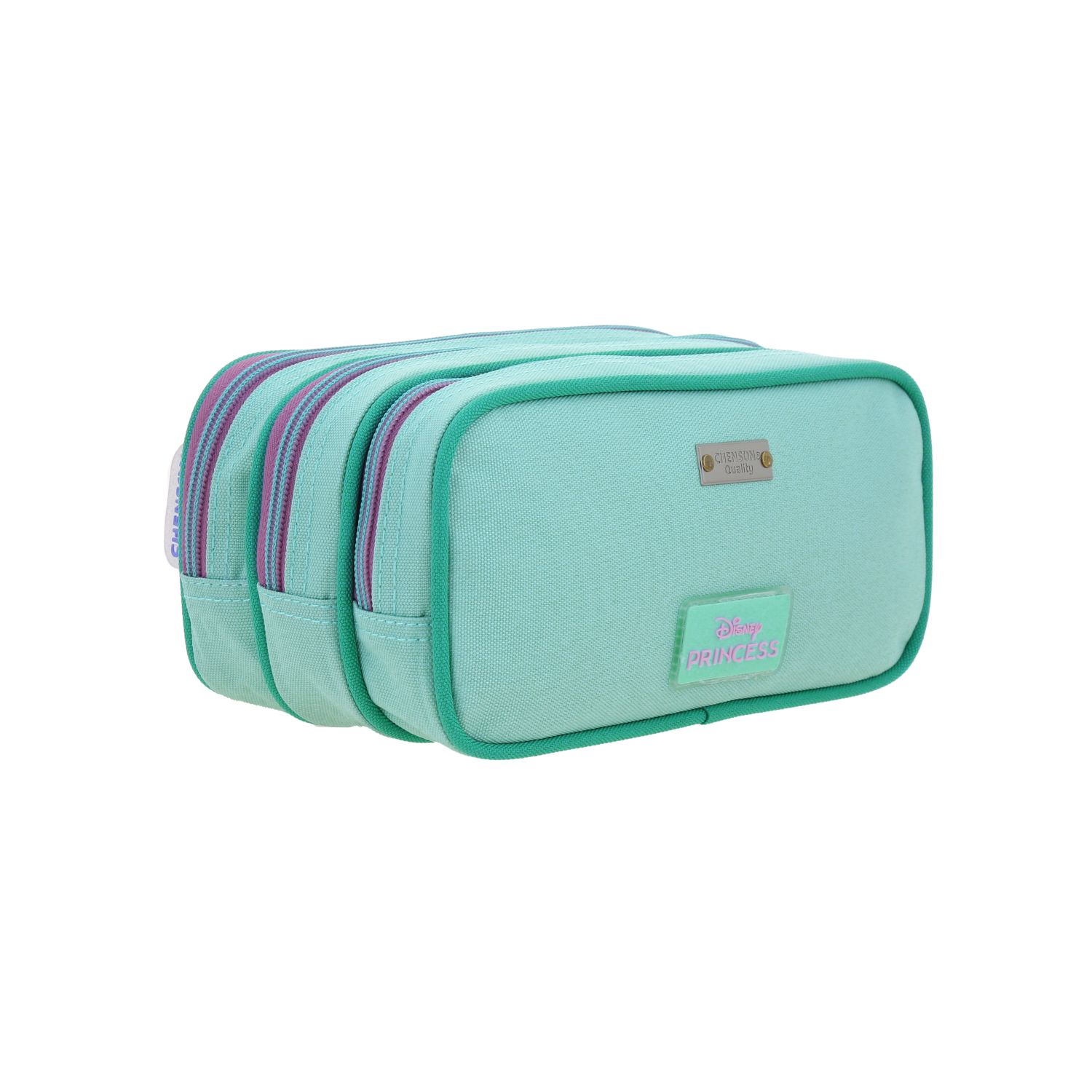 Foto 4 pulgar | Lapicera Estuche Chenson Triple Cierre Disney Princesa Ariel Pr70465-t Luriel