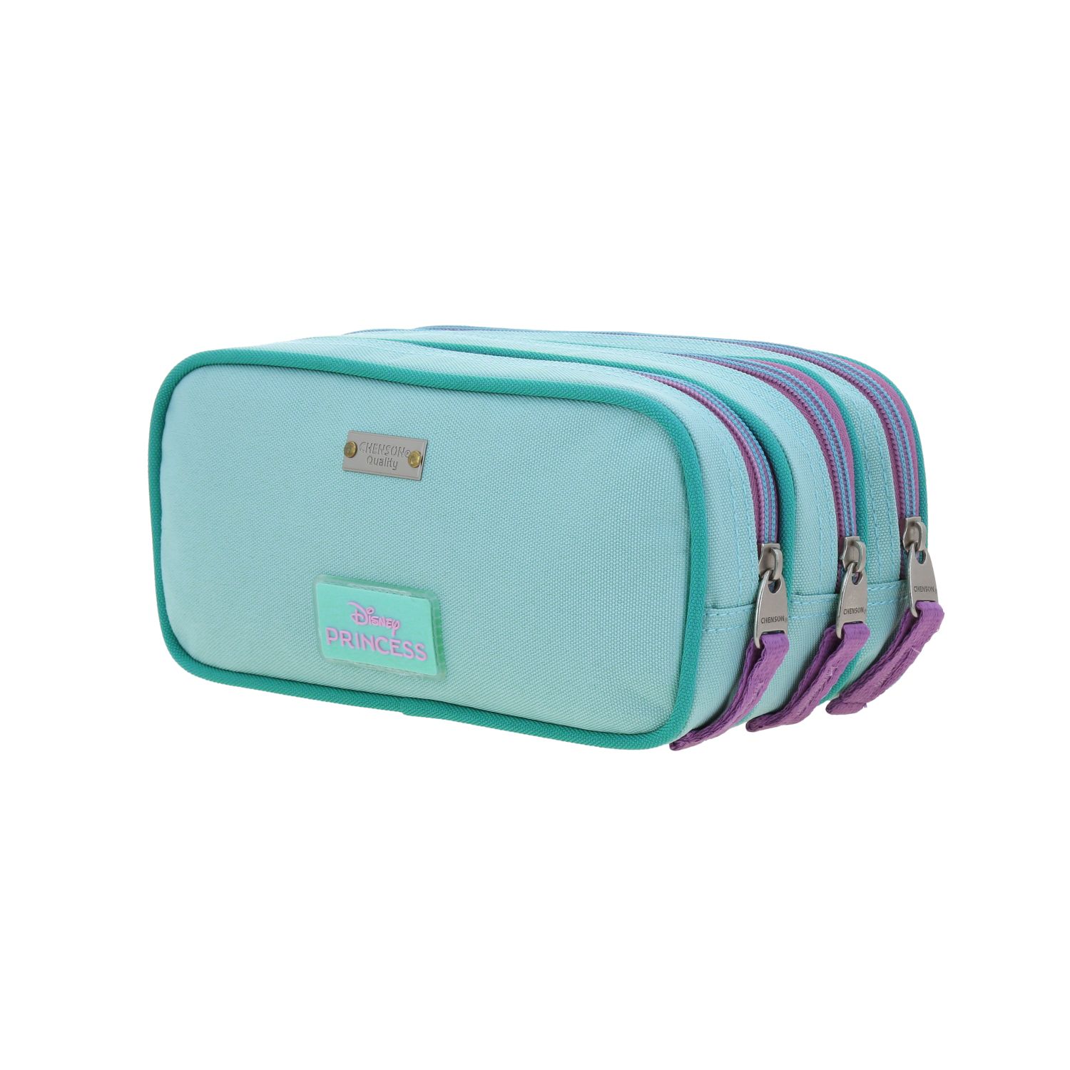 Foto 6 pulgar | Lapicera Estuche Chenson Triple Cierre Disney Princesa Ariel Pr70465-t Luriel