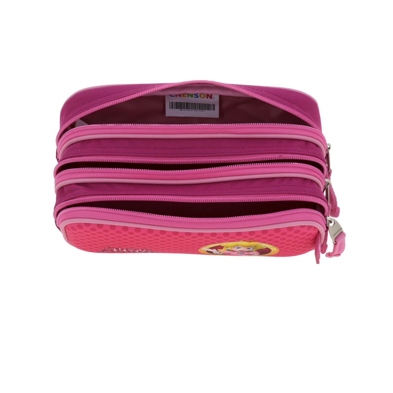Foto 7 | Lapicera Estuche Escolar Chenson Mario Bros Peach Mb70735-p Barb