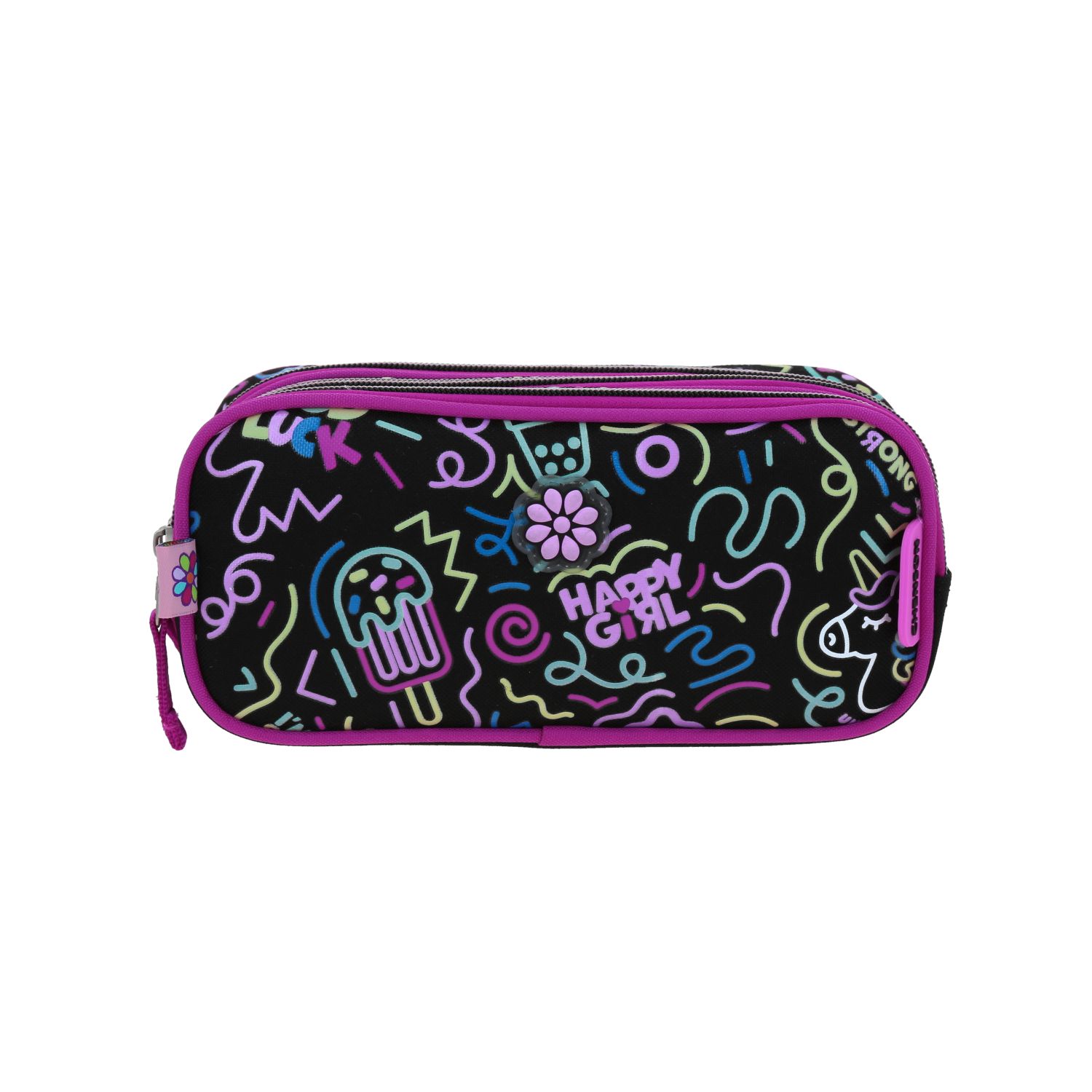 Foto 2 pulgar | Lapicera Estuche Escolar Chenson Happy Girl Nion Hg70498-3