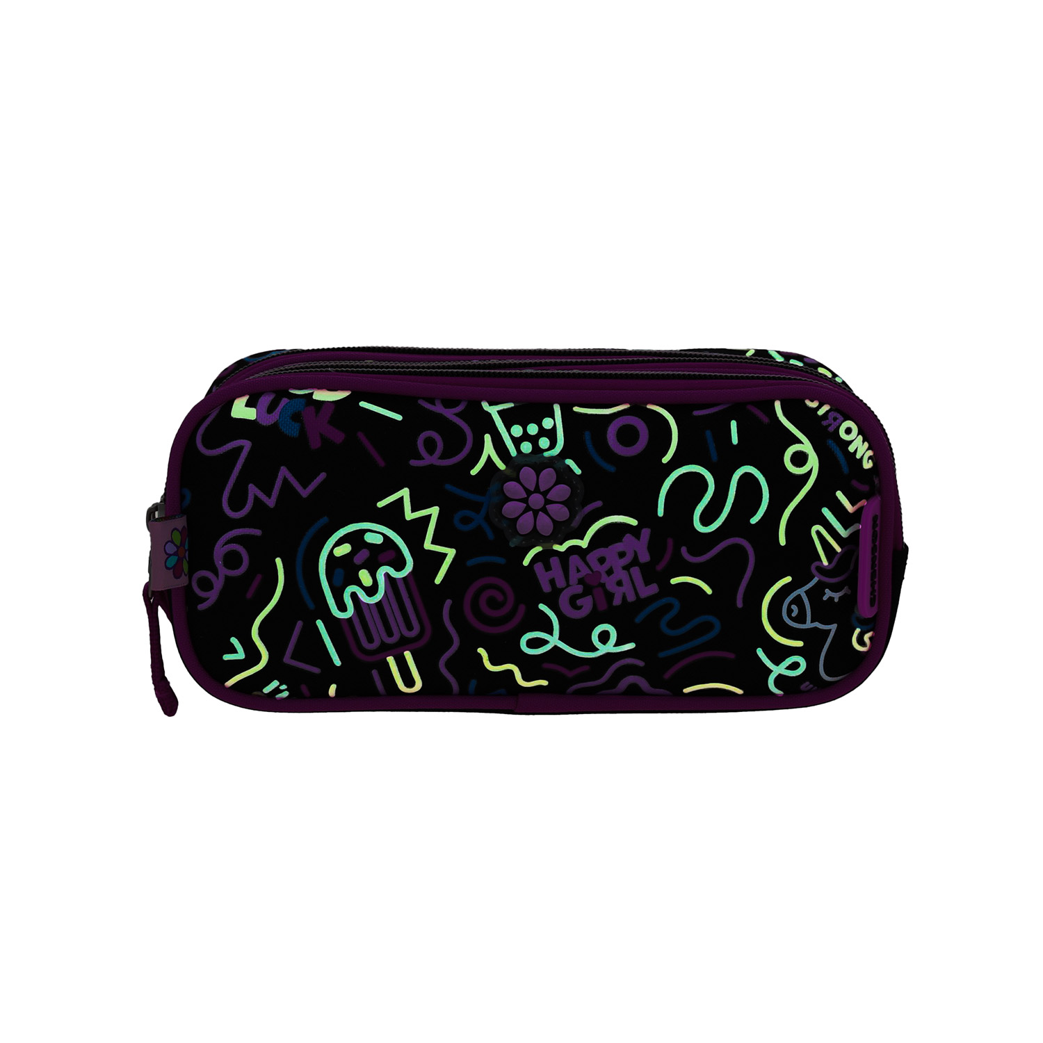 Foto 9 pulgar | Lapicera Estuche Escolar Chenson Happy Girl Nion Hg70498-3