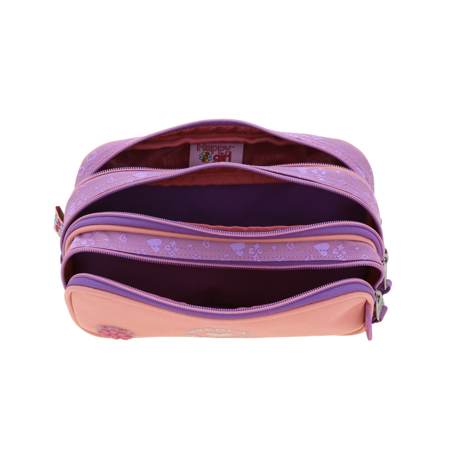 Foto 6 pulgar | Lapicera Estuche Chenson Triple Cierre Happy Girl Gradient Hg66173-u