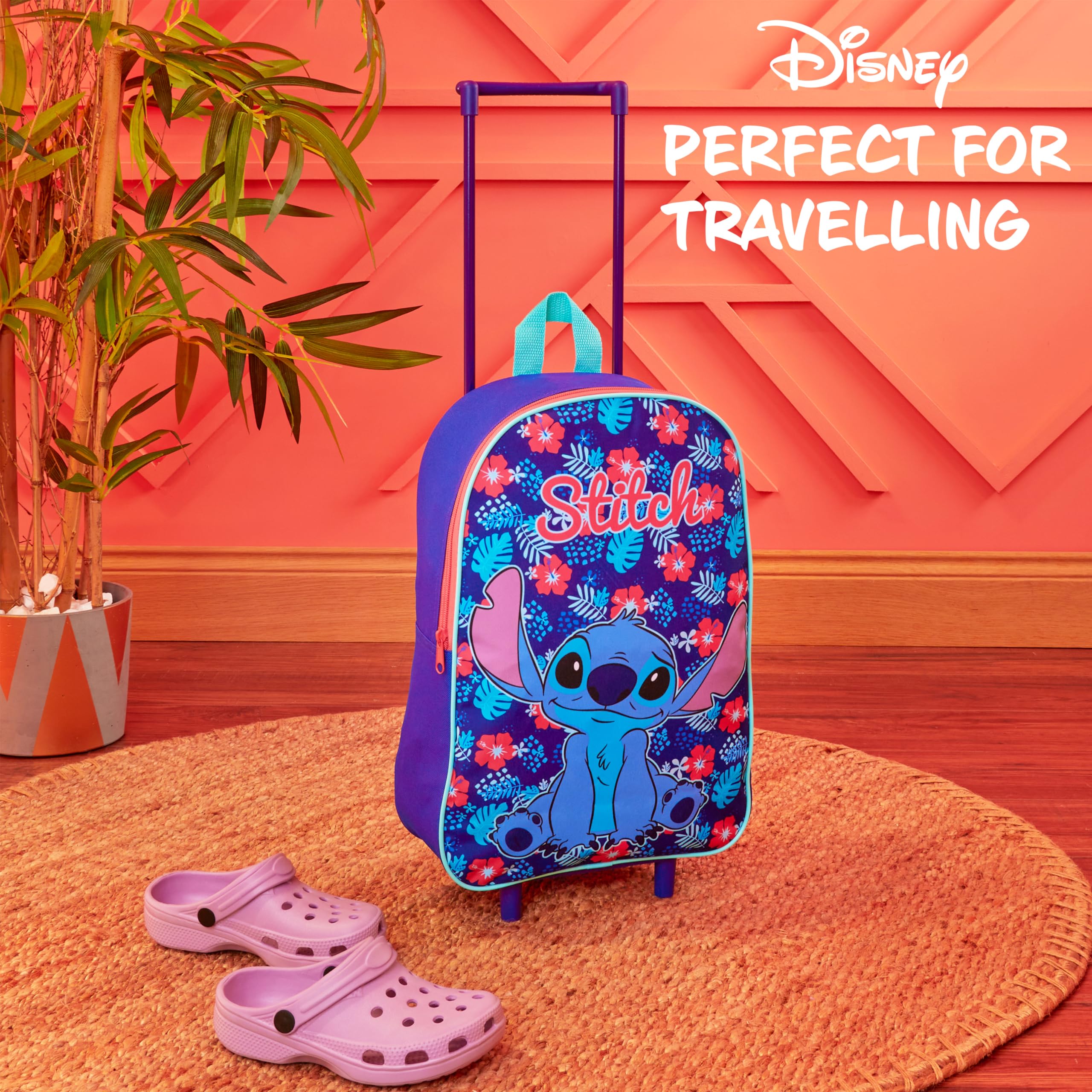 Foto 3 pulgar | Maleta Plegable Suitcase Disney Stitch para Niña- Venta Internacional