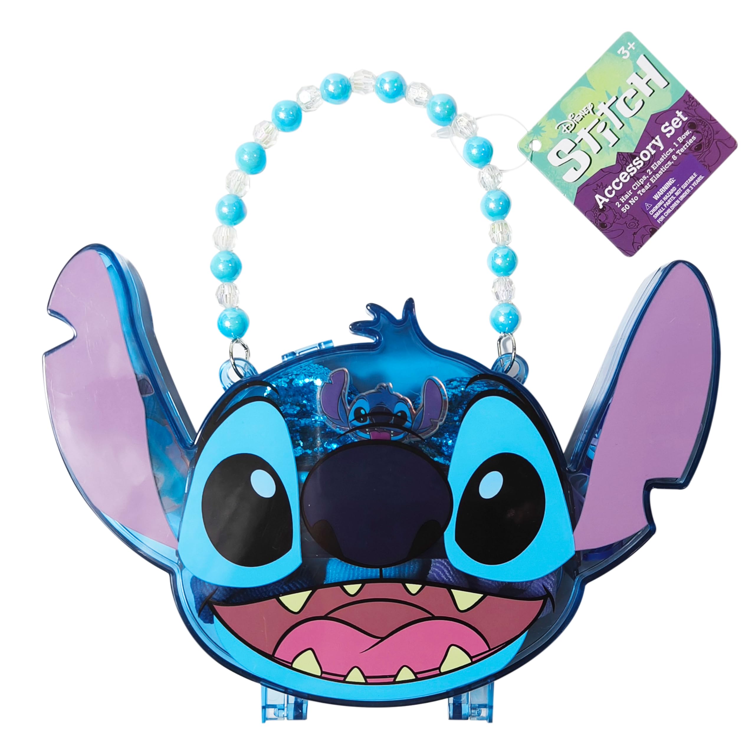 Foto 3 pulgar | Funda para Accesorios de Pelo Luv Her Disney Stitch para Niñas Mayores de 3 Años - Venta Internacional