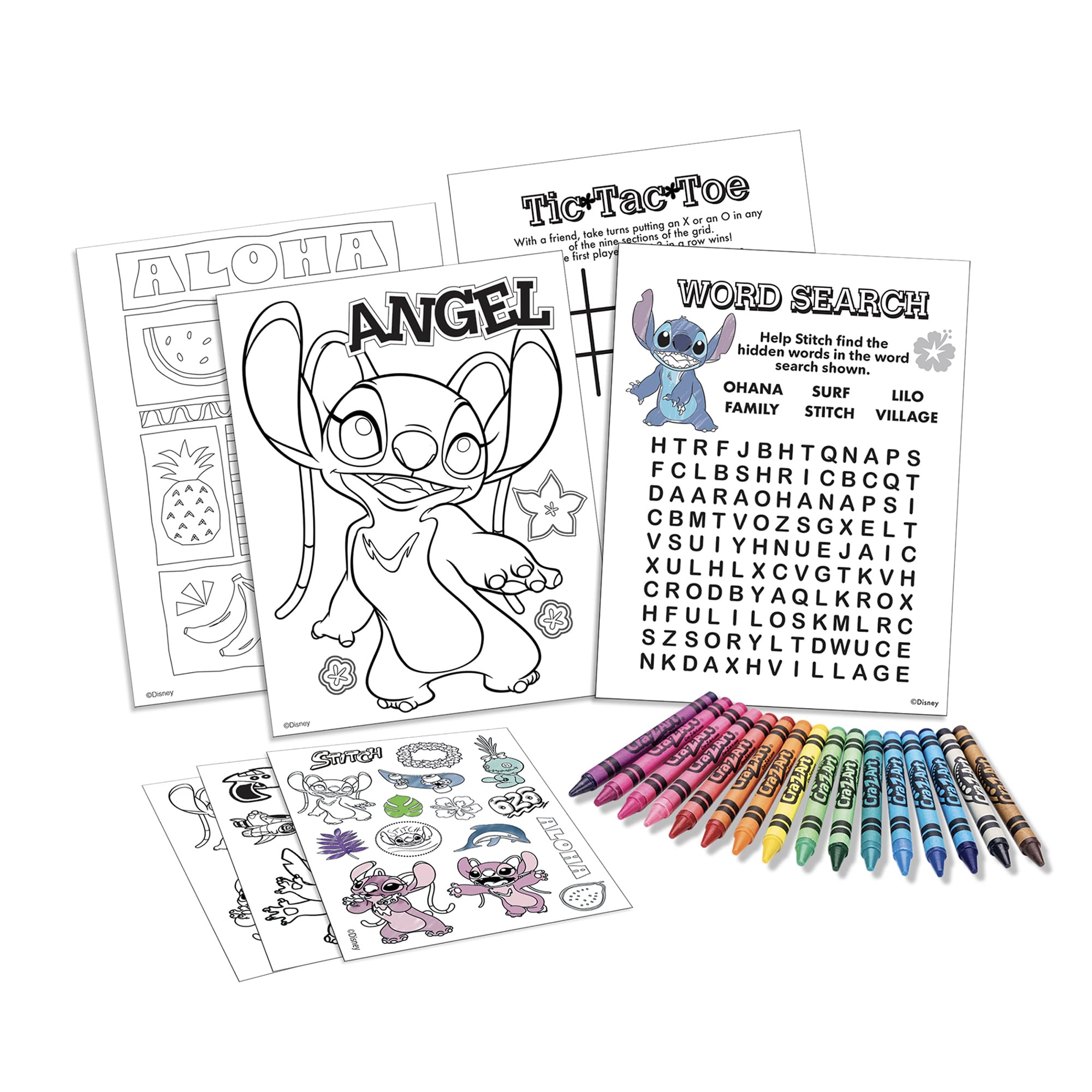Foto 4 pulgar | Funda Para Manualidades Disney Stitch Kids Con Más De 70 Piezas - Venta Internacional.