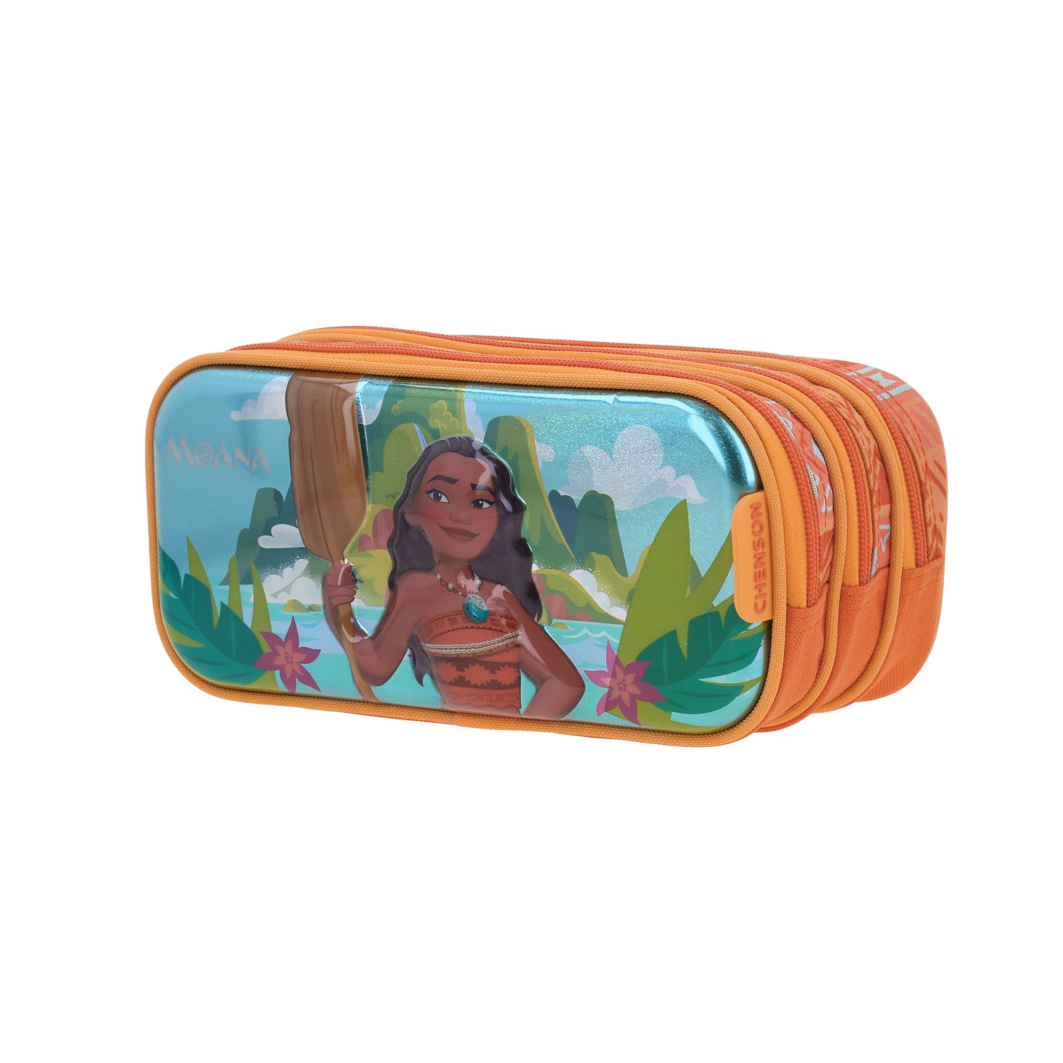 Foto 3 pulgar | Lapicera Chenson Triple Cierre Disney Moana Pr70747-o Mona