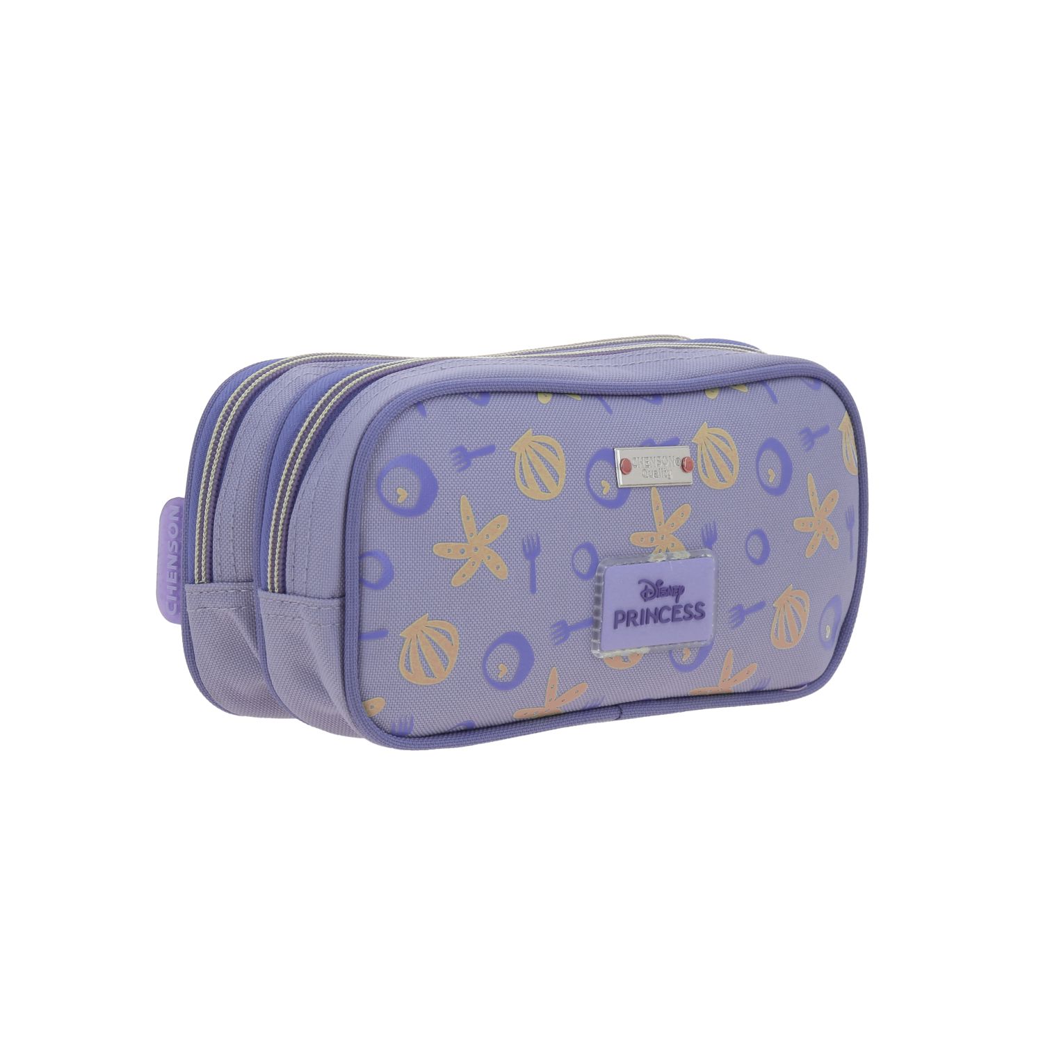 Foto 4 pulgar | Lapicera Estuche Escolar Chenson Disney Princesas Ariel Sirenita Sia Pr70612-v