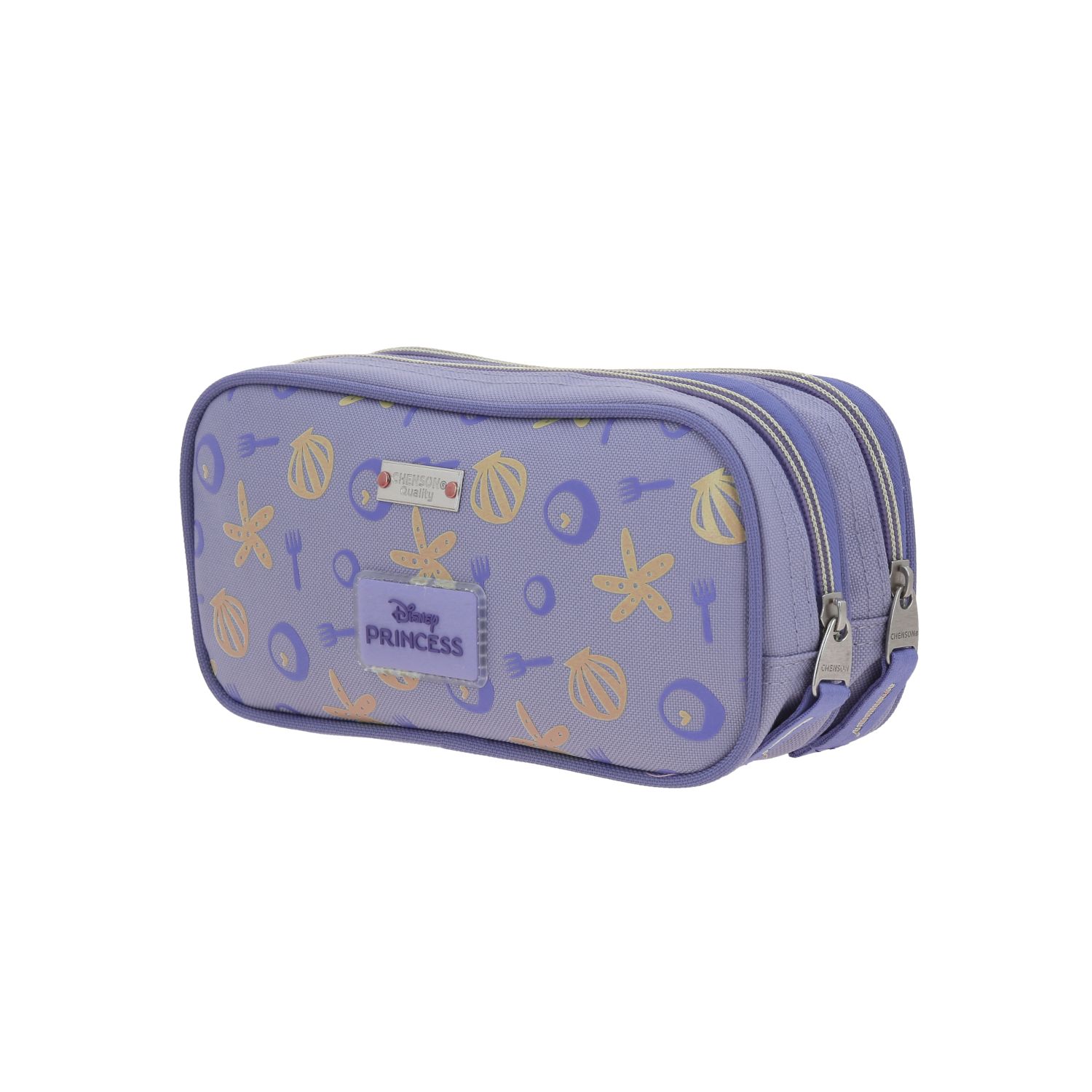 Foto 6 pulgar | Lapicera Estuche Escolar Chenson Disney Princesas Ariel Sirenita Sia Pr70612-v