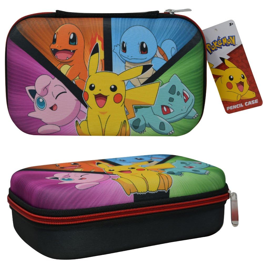 Foto 2 pulgar | Estuche Para Lápices Con Cierre De Cremallera Con Personajes De Pokémon - Venta Internacional.