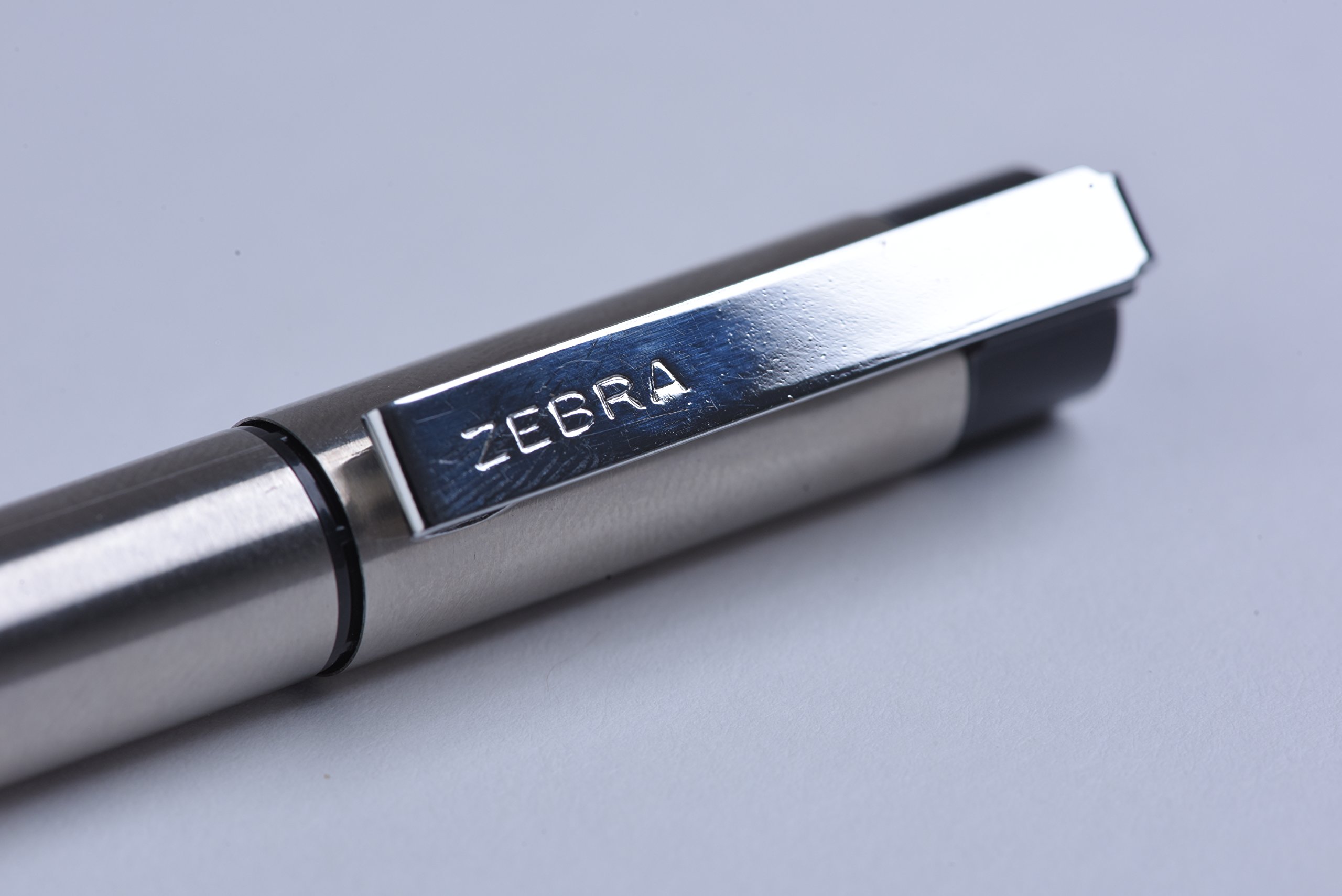 Foto 3 | Bolígrafo De Tinta De Gel Zebra Pen G-series, Acero Inoxidable, 0,7 Mm, Paquete De 2 - Venta Internacional.