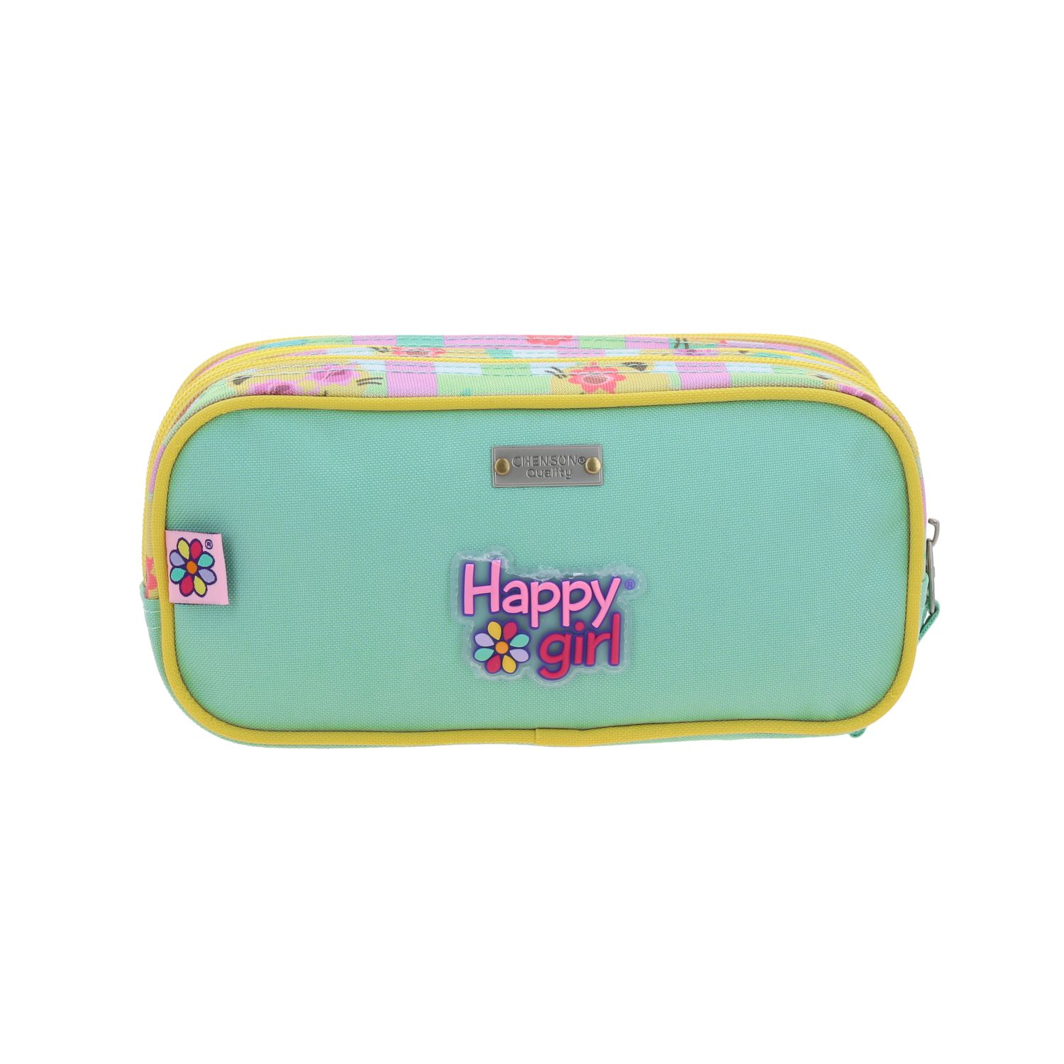 Foto 5 pulgar | Lapicera Estuche Escolar Triple Chenson Happy Girl Wendy