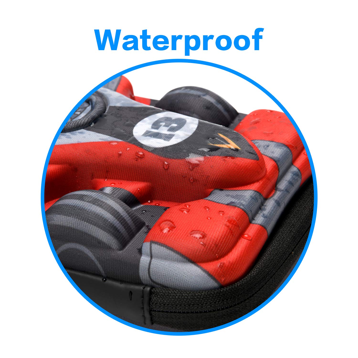 Foto 6 pulgar | Estuche Para Lápices Rockpapa, Coche De Carreras De Gran Capacidad, Para Niños, Gris Y Rojo - Venta Internacional.