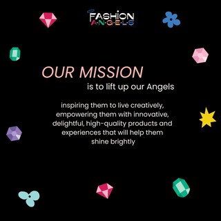 Foto 5 | Estuche Para Lápices Fashion Angels Rebel Girls, 3 Anillas, Con Pegatinas - Venta Internacional.