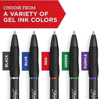 Foto 3 | Bolígrafo De Gel Sharpie S-gel, Punta Mediana, 0,7 Mm, Tinta Negra, 12 Unidades - Venta Internacional.