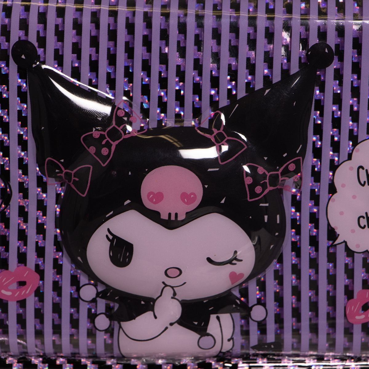 Foto 6 pulgar | Lapicera Doble Para Niñas Sanrio Kuromi (kuromi)