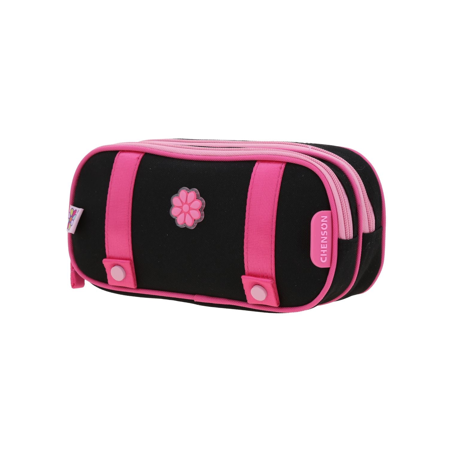 Foto 3 pulgar | Lapicera Fuchsia Con Negro Happy Girl  Strong