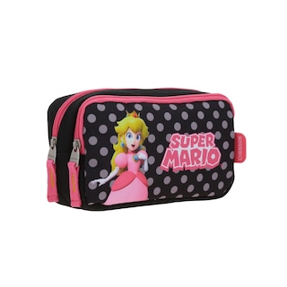 Foto 6 | Lapicera Negra Princesa Peach Estampado De Lunares Mario Bros Chenson Loly
