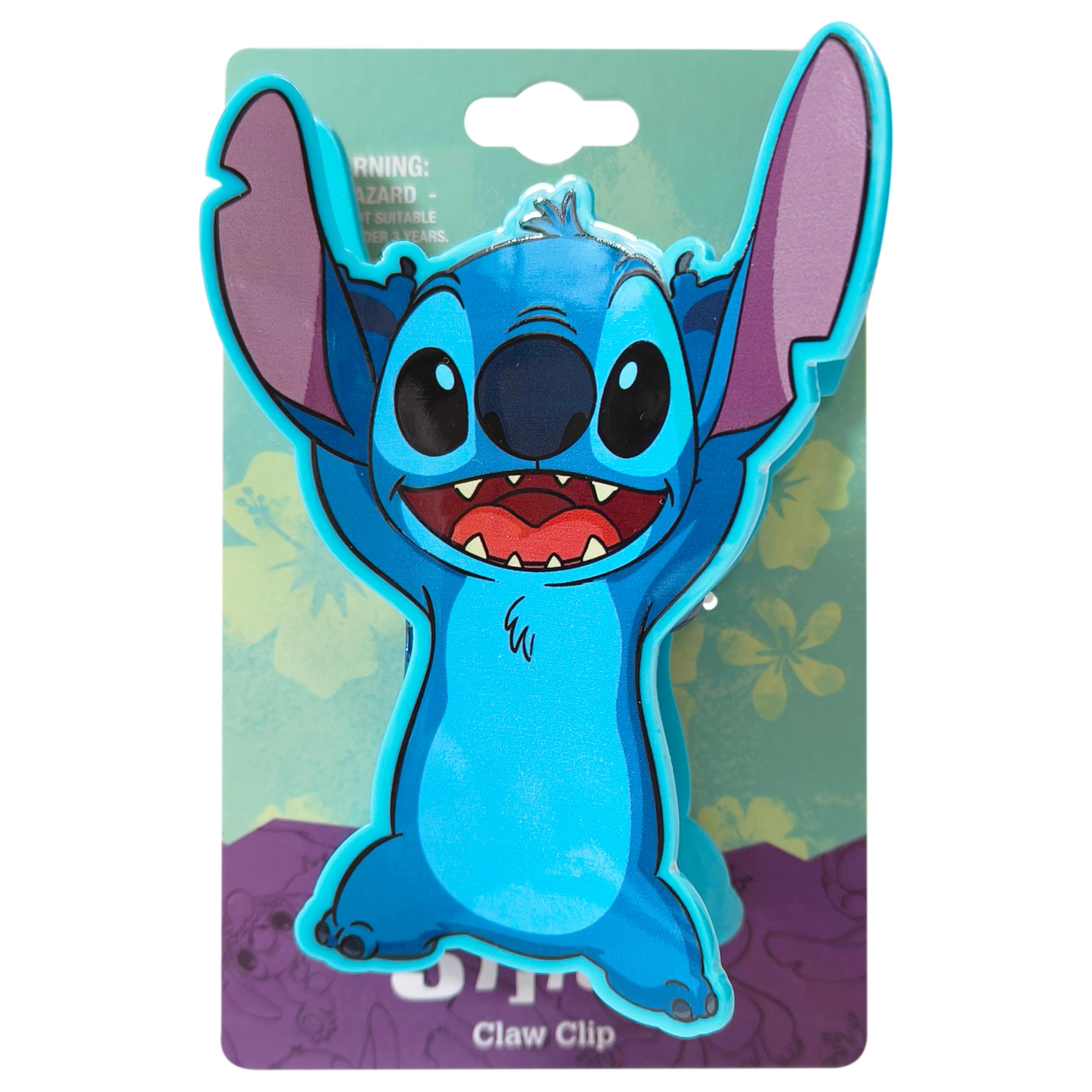 Foto 2 pulgar | Pinza Para El Pelo Luv Her Butterfly Disney Stitch Para Niñas Mayores De 3 Años - Venta Internacional.