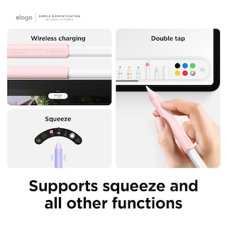Foto 4 | Soporte Para Lápiz Sleeve Elago, Paquete De 2 Unidades Para Apple Pencil - Venta Internacional.