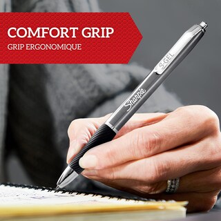 Foto 5 | Bolígrafos De Gel Sharpie S-gel De Punta Media, Acero, Gris Y Oro Rosa - Venta Internacional.