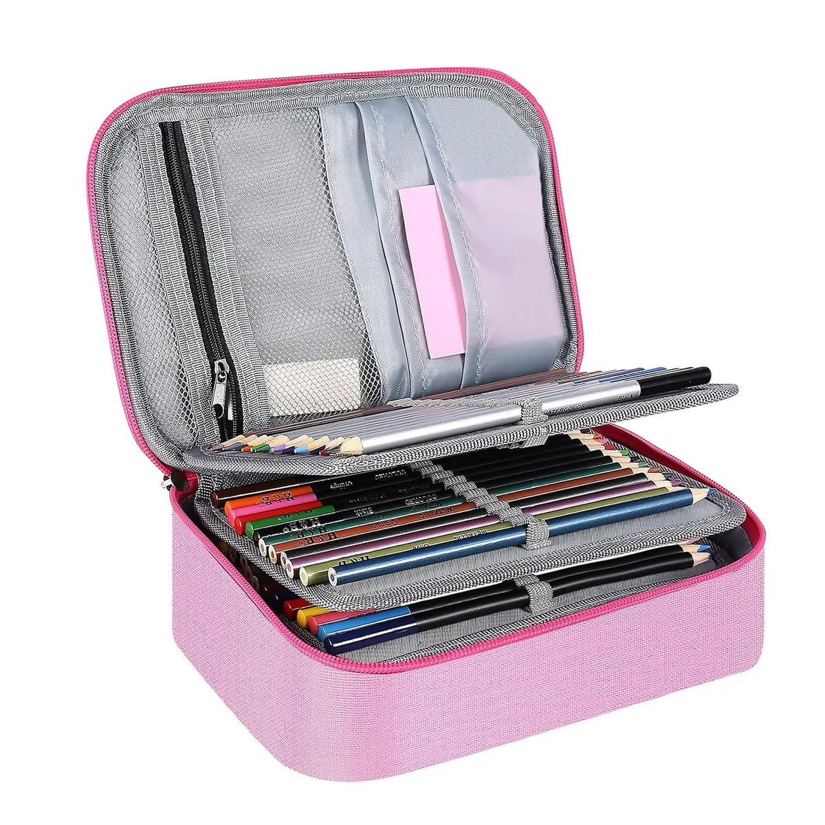 Foto 4 pulgar | Estuche Para Lápices 72 Ranuras Eo Safe Imports Esi-19508 Rosa