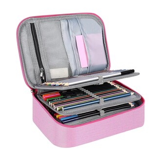 Foto 3 | Estuche Para Lápices 72 Ranuras Eo Safe Imports Esi-19508 Rosa