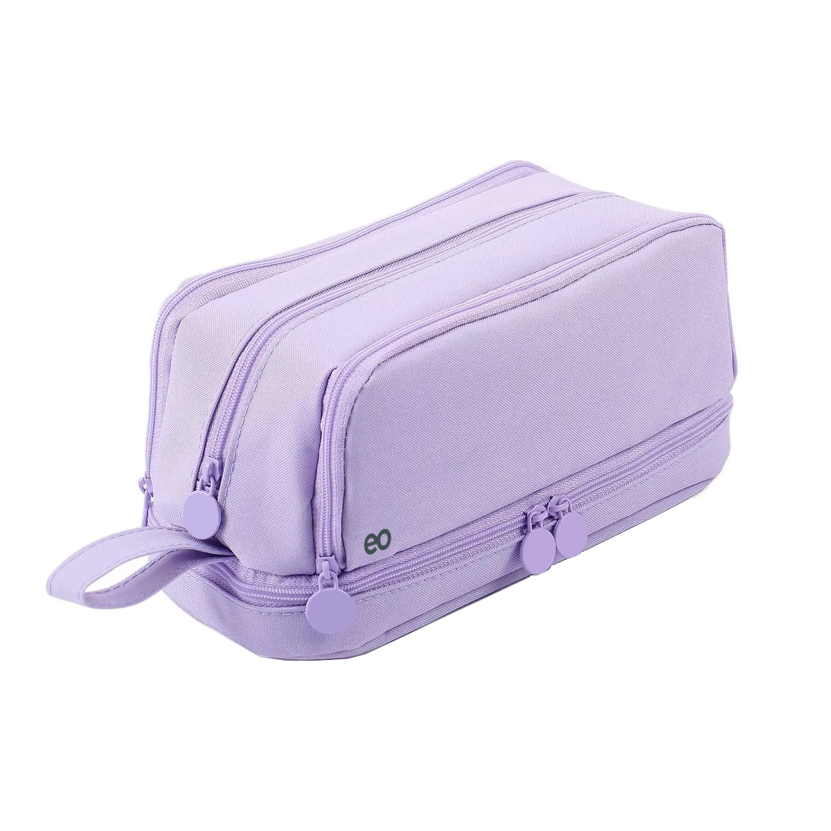 Foto 1 | Estuche Escolar Grande De 4 Rejillas Eo Safe Imports Esi-19506 Purpura