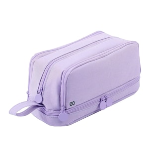 Foto 1 | Estuche Escolar Grande De 4 Rejillas Eo Safe Imports Esi-19506 Purpura